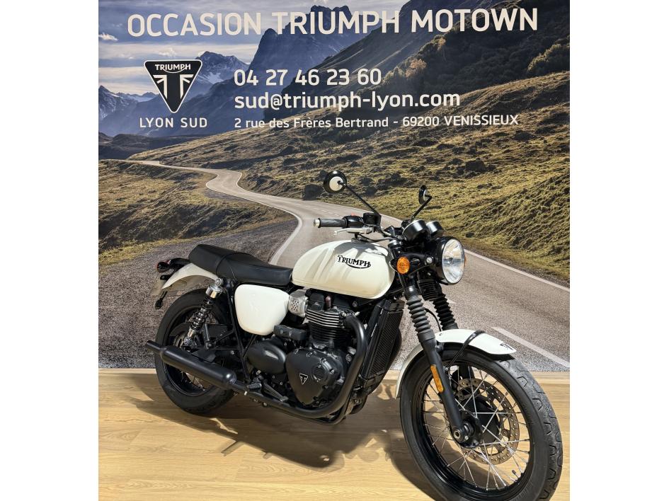TRIUMPH BONNEVILLE T100 BLACK GARANTIE 12 MOIS